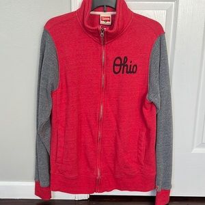 Homage OSU Ohio State full zip jacket sweatshirt buckeyes 🏈 size medium m
